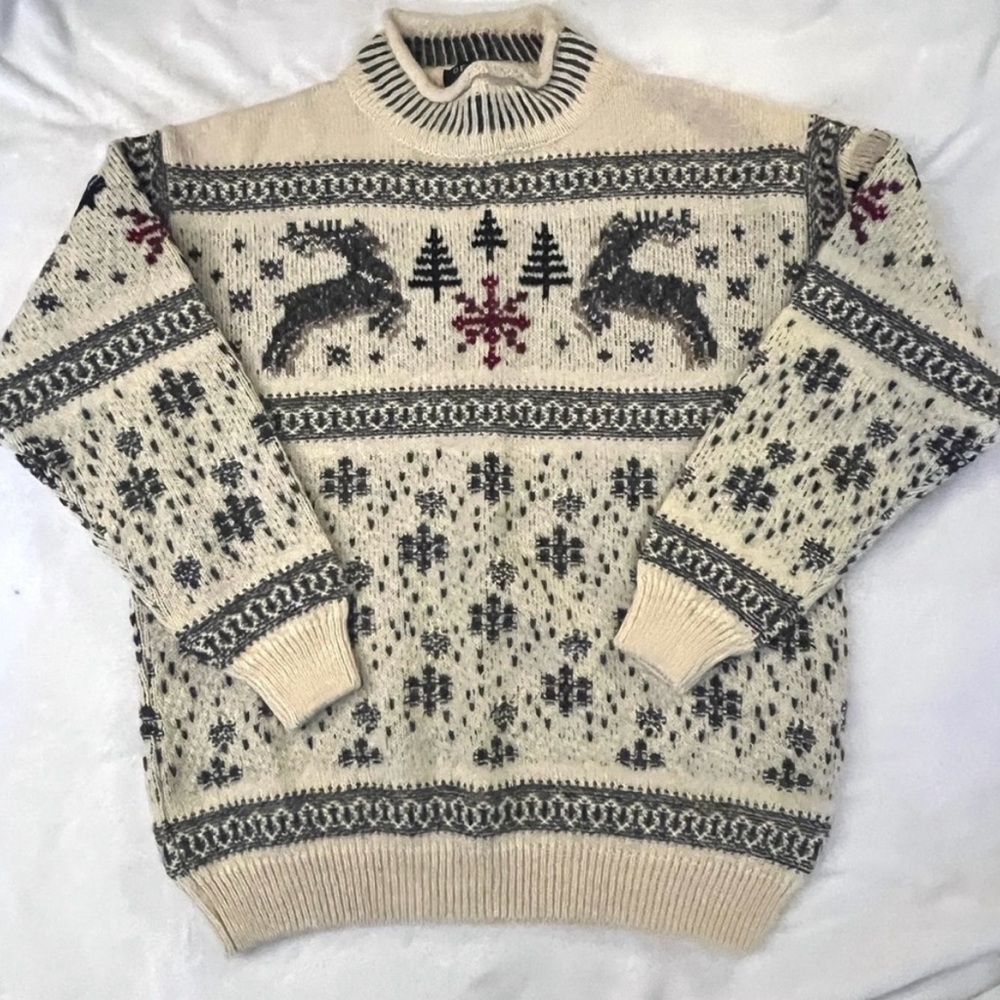 Devold Traditional Scandinavian Sweater Sz M
